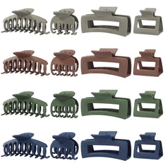 New Live large rectangle hair claw securing thick hair all day