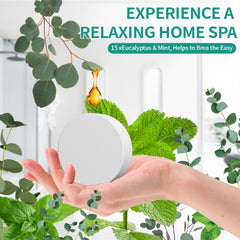 NEWFEIFAN eucalyptus-menthol steamers close-up, spa-like aromatherapy at home