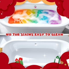 NEWFEIFAN handmade 6-pack bath bombs ensure consistent quality.