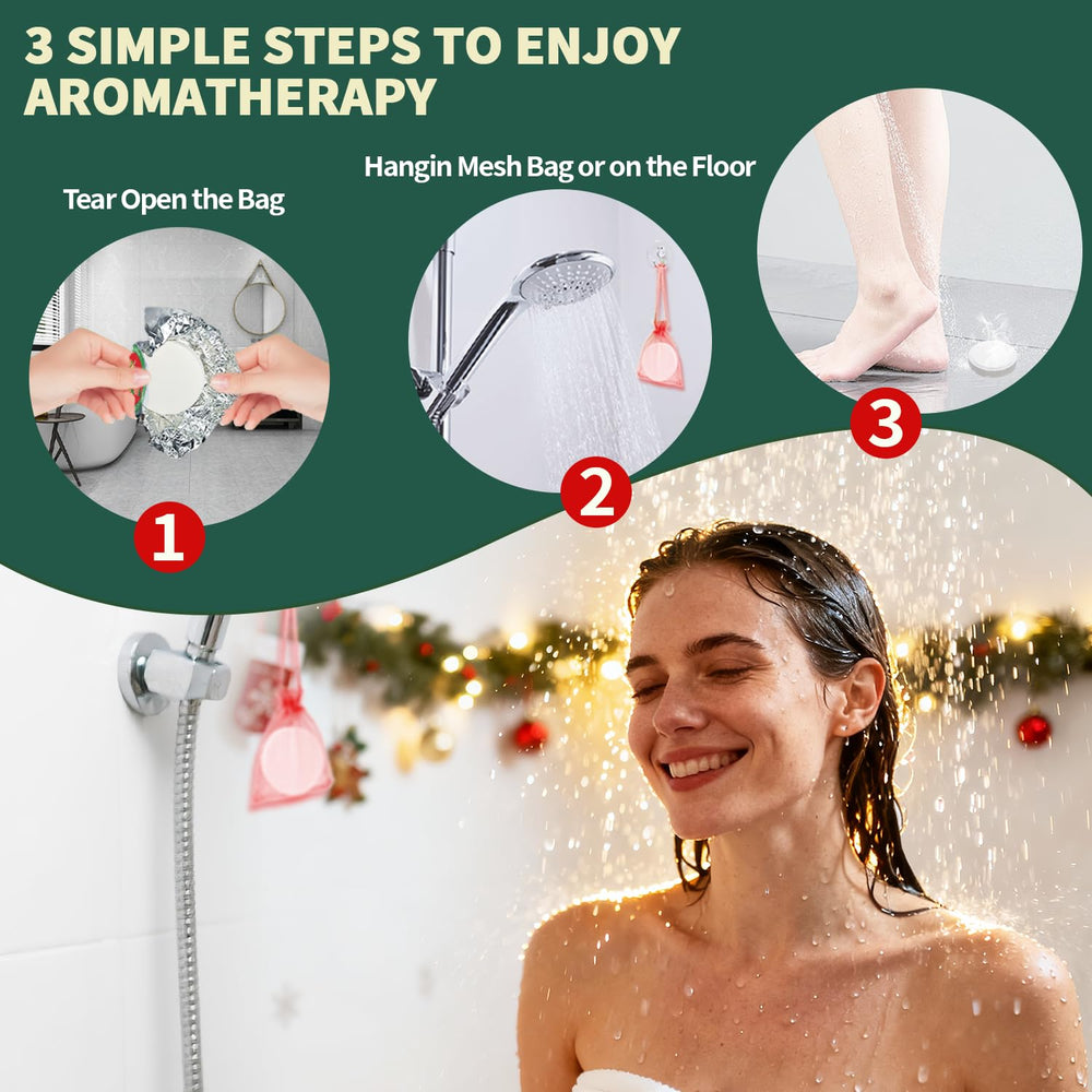 NEWFEIFAN holiday self-care moment with six steamers for daily relaxation.