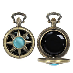 NewRiu scrying mirror in black obsidian front view for focused divination sessions.