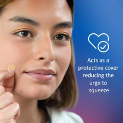 Nexcare Acne patches displayed with two boxes for easy access