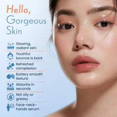 Next Leap Tranexamic Acid Serum 10% dropper image shows precise application for targeted use.