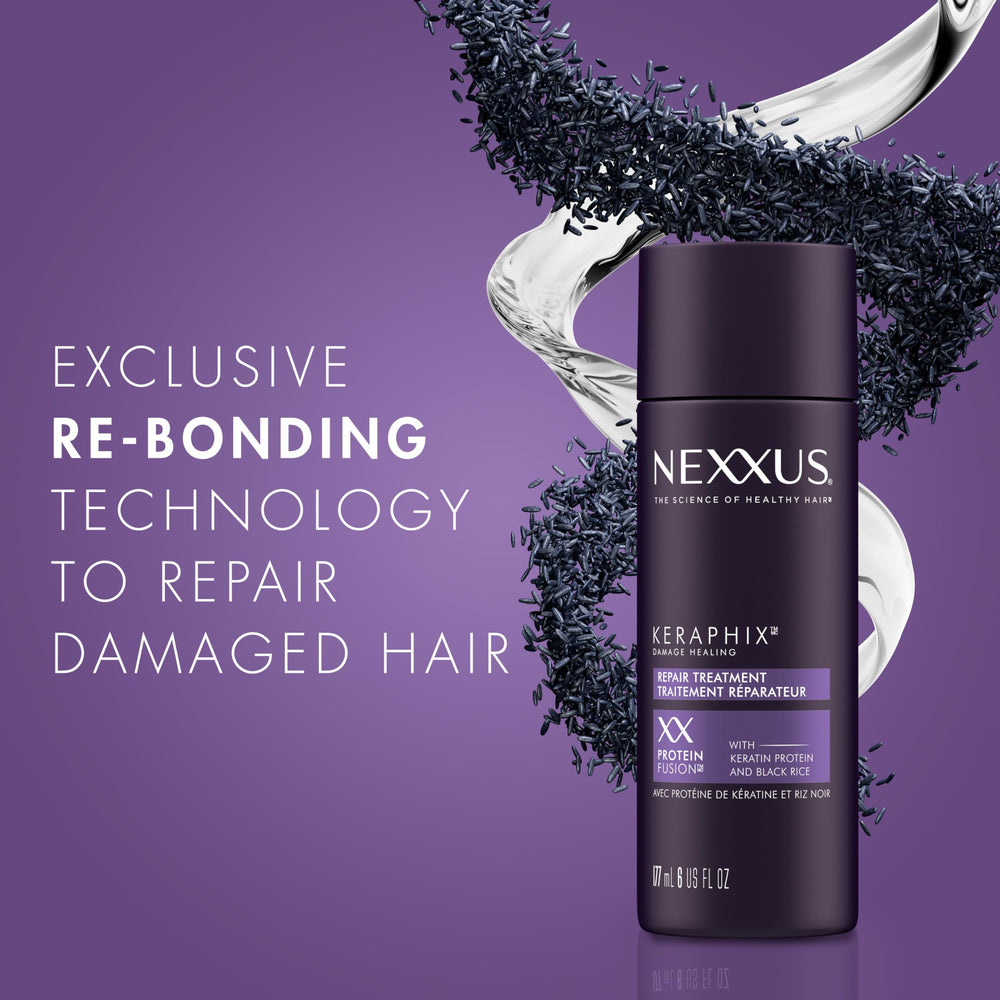 Nexxus Keraphix damage repair cream packaging on shelf