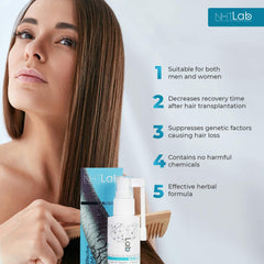 NHTLab Hair Growth Serum suitable for both men and women daily use