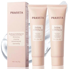 Nichalous Purifying Exfoliating Gel 50g front view, compact skincare solution.