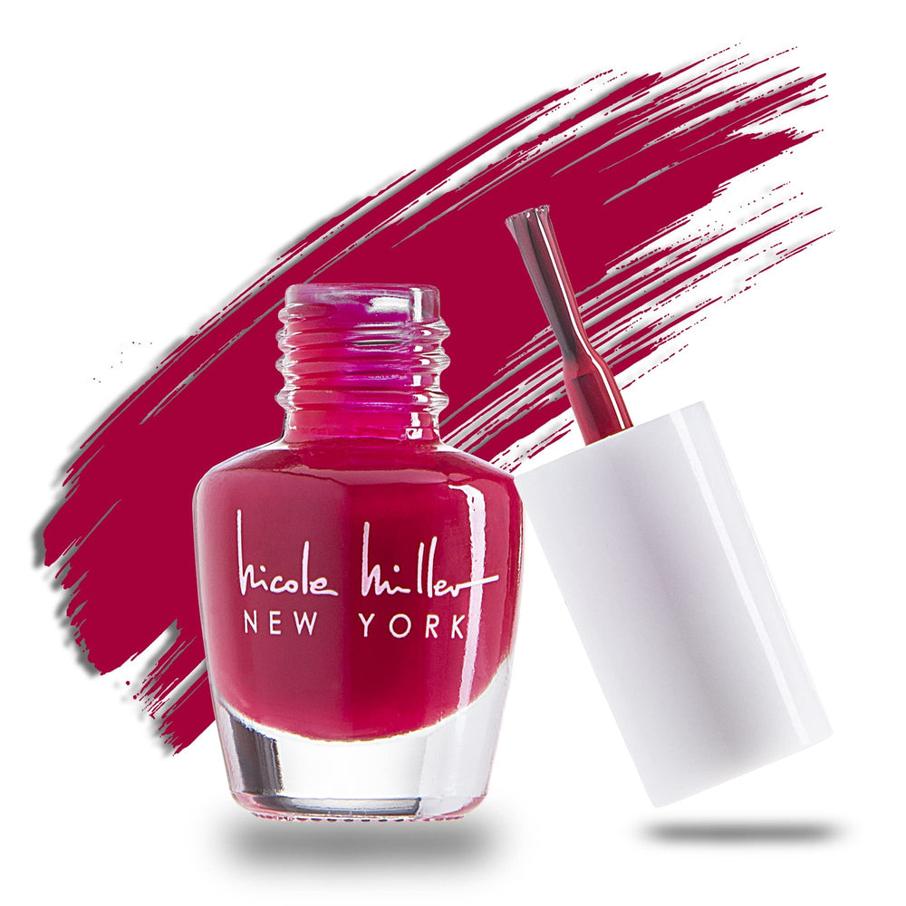 Nicole Miller New York mini nail polish set colors palette displays vibrant options