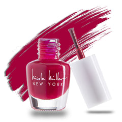 Nicole Miller New York mini nail polish set colors palette displays vibrant options