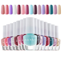 Nicole Miller New York mini nail polish palette view shows diverse colors for seasonal looks.