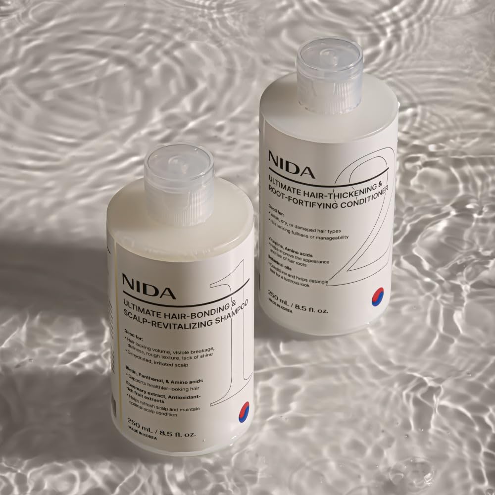 NIDA packaging close-up showing Korean-made certified facility quality.