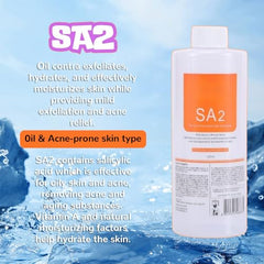 Nielies Aqua Peeling AS1 action demonstrates gentle exfoliation and moisture balance