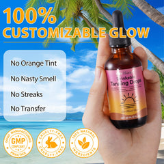 NIFEISHI sunless drops daily ritual for gradual tan
