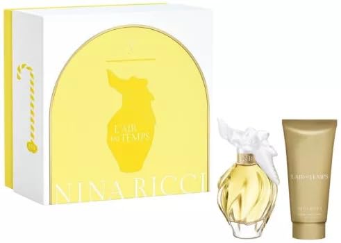 Nina Ricci L'Air Du Temps eau de toilette bottle, fresh daily fragrance for women.