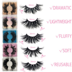 Ninglash handmade band lashes provide comfortable wear and easy application.