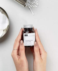 NIOD Hydration Vaccine packaging highlights compact daily-use design.