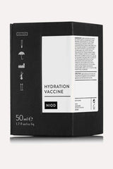 NIOD Hydration Vaccine seal on skin demonstrates breathable protection.