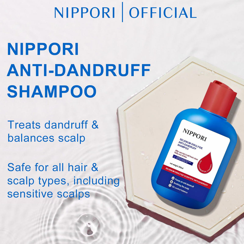 NIPPORI packaging highlighting oil control and cleansing action