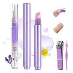 NIQZOPA ceramic cuticle oil pen with precision tip for smooth cuticles.