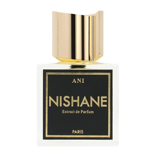 Nishane Ani fragrance spray bottle close-up highlighting premium design for everyday elegance