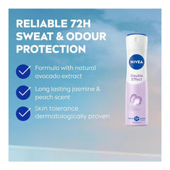 Alcohol-free formula suitable for sensitive or freshly shaved skin.