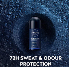 NIVEA Men Deep Darkwood Charcoal close-up highlight activated cleansing benefits