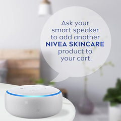 NIVEA New look formula bottle with recognizable branding.