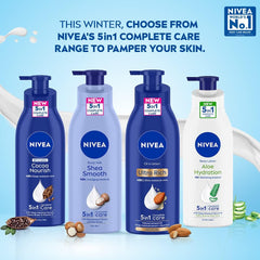 NIVEA Nourishing Body Milk on rough patches like elbows and knees shows softening