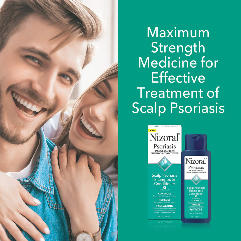 Nizoral formula gentle for color-treated hair during cleansing.