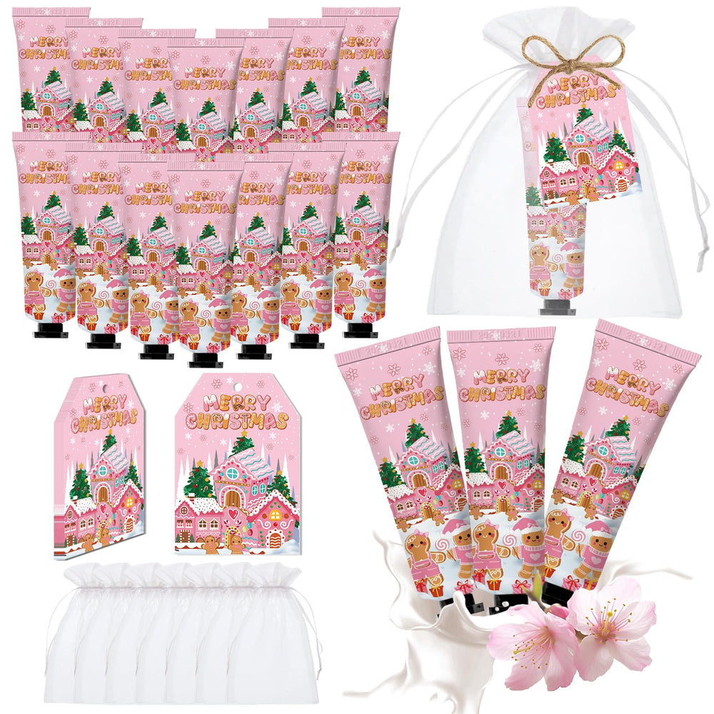 Nlicrst gingerbread hand cream bulk set for festive gifts and favors.
