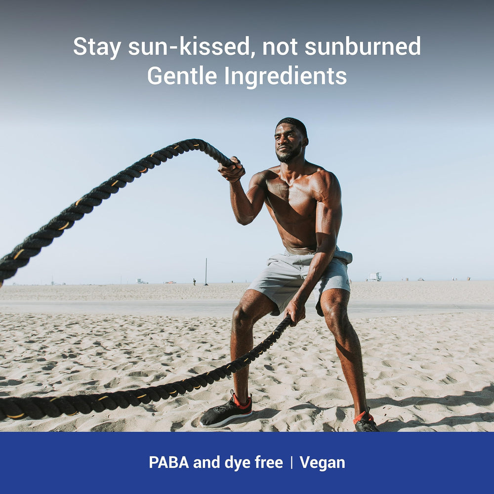 NO-AD SPF 50 Sport demonstrates water resistance for active days.