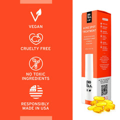 No Bad Stuff aloe vera chamomile visual emphasizes soothing skincare benefits