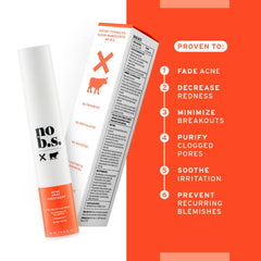 No Bad Stuff gel texture close-up demonstrating lightweight application