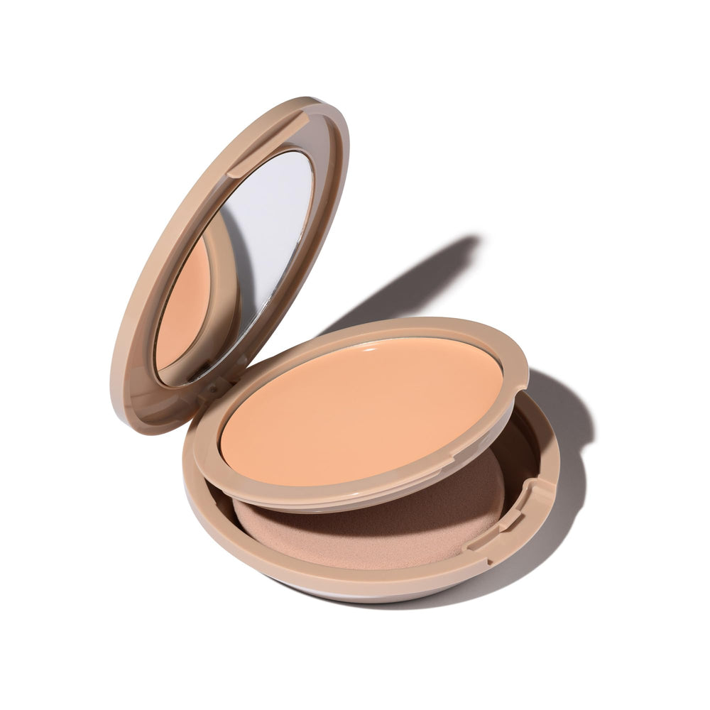 No Makeup Makeup Foundation bottle with pump for easy, weightless application