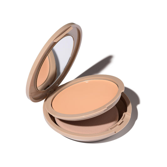 No Makeup Makeup Foundation bottle with pump for easy, weightless application