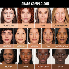 Cream-balm texture of No Makeup Makeup Foundation blending into skin for natural coverage