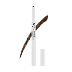 No7 Beautiful Eyebrows Sculpting Pencil angled-tip close-up for precise brow definition.