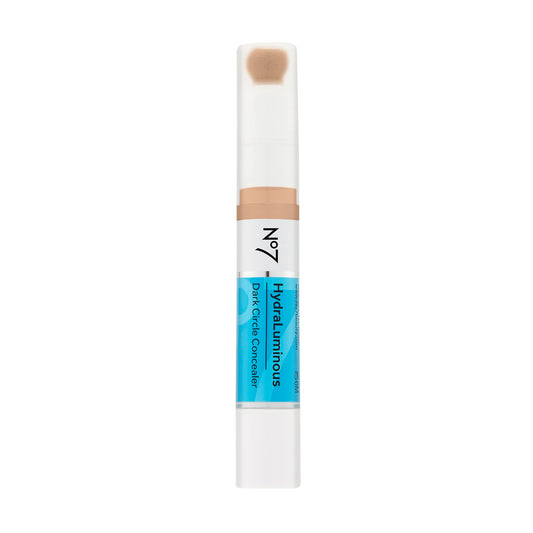 No7 Hydraluminous Concealer provides seamless under-eye coverage for dark circles.