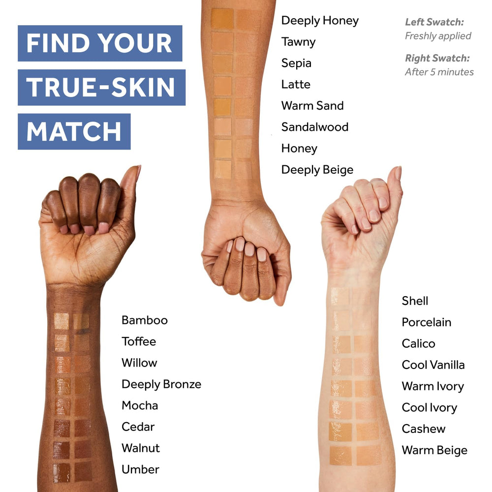 No7 Lift & Luminate texture close-up demonstrates flexible formula that moves with skin.