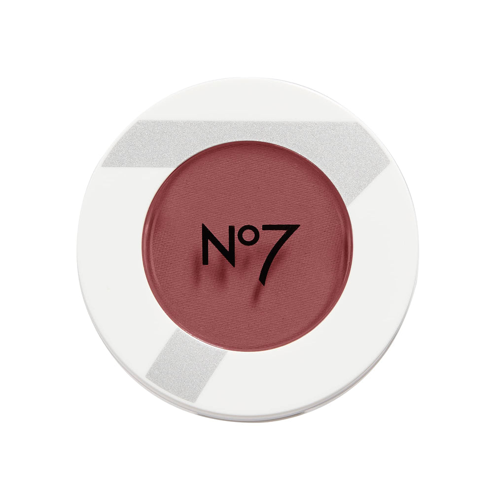No7 Matte Powder Blush Cranberry loose powder for a natural, buildable flush with Vitamin E