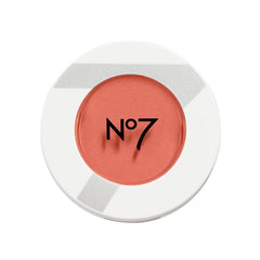 No7 Matte Powder Blush Peaches compact reveals velvety powder for a natural flush.
