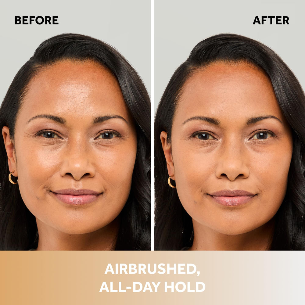 Close-up of No7 Pro Artist pressed setting powder showing silky texture.