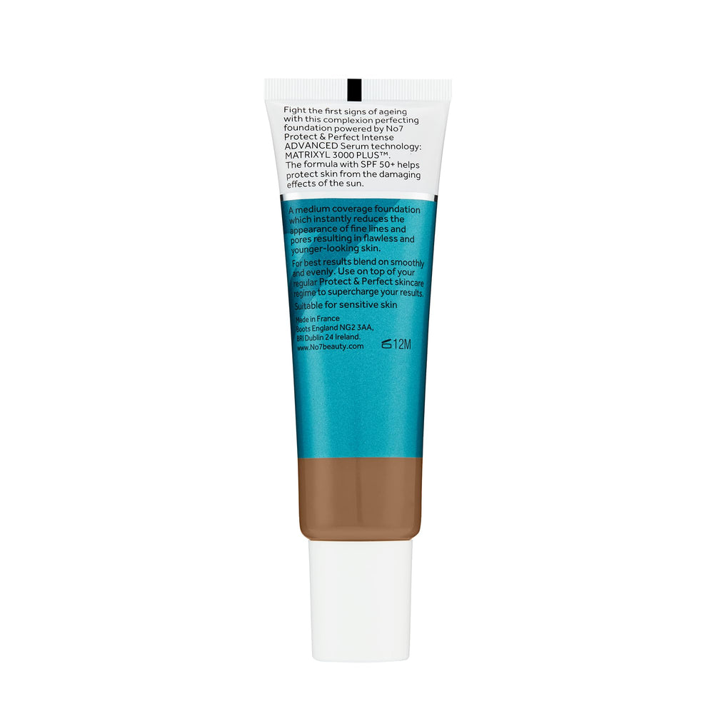 Packaging shot highlights SPF 50 protection and long-wear potential