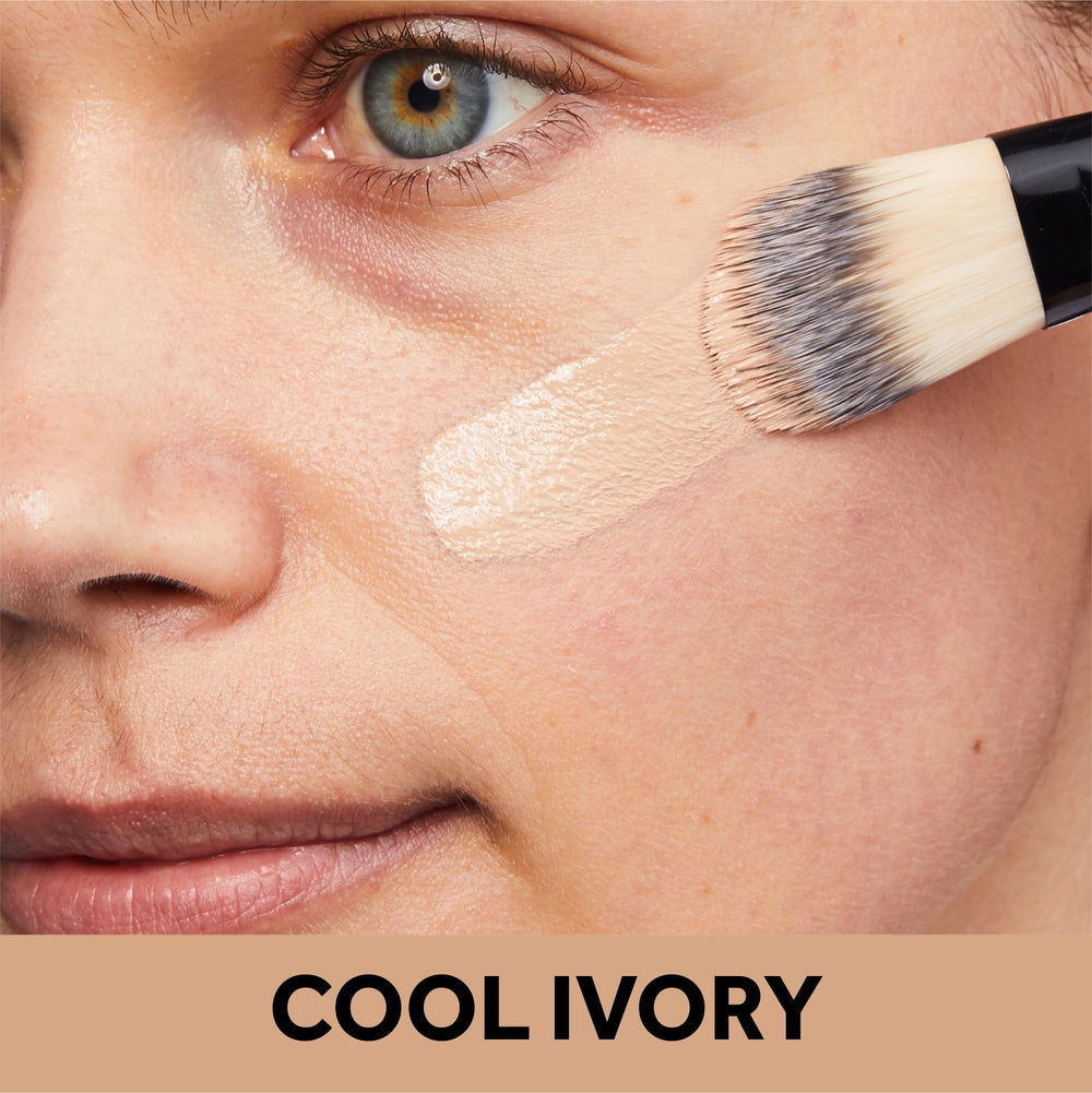 No7 Protect & Perfect SPF 50 foundation application for smooth buildable coverage