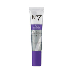 No7 Pure Retinol Eye Cream bottle front for anti-aging care around the eyes