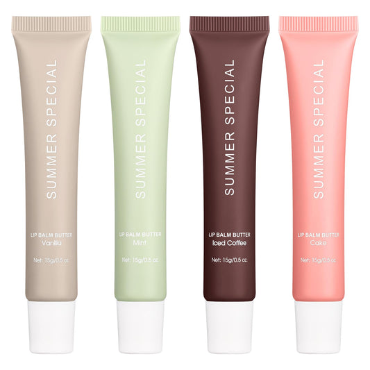 Nobeka Lip Butter Kit vanilla nude swatch for natural tint and conditioning