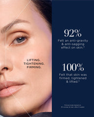 Noble Panacea Peptide8 Night Serum texture close-up shows silky, fast-absorbing feel