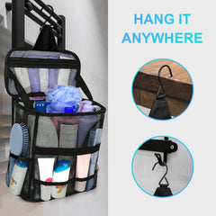 NOBLIGOAL foldable hanging design saves counter space in dorms and bathrooms.