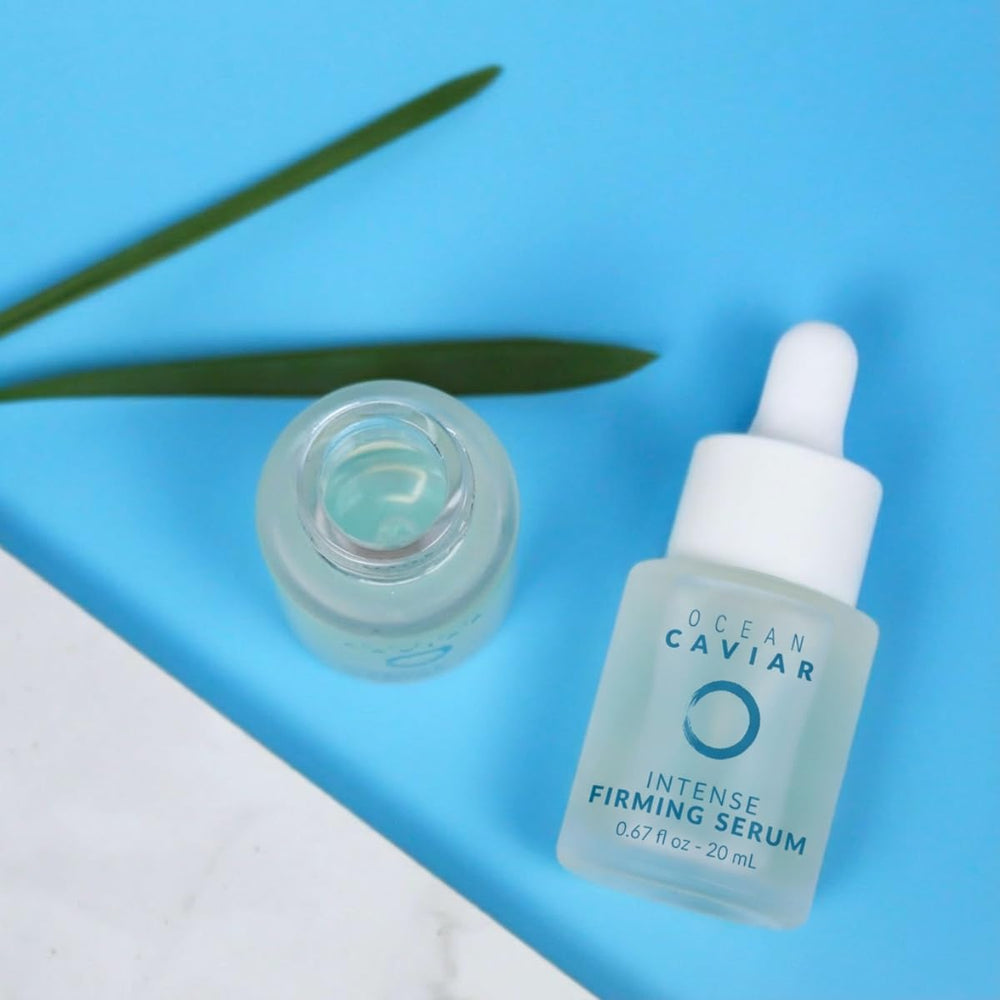 Noche Y Dia Caviar Intense Firming Serum packaging box and branding