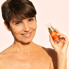 Noche Y Dia Vitamin C Serum quick absorption, refreshed complexion.