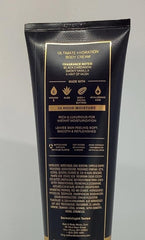 Noir packaging close-up highlighting premium scent and conditioning formula